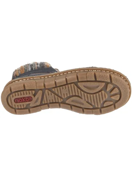 Botine Rieker albastru