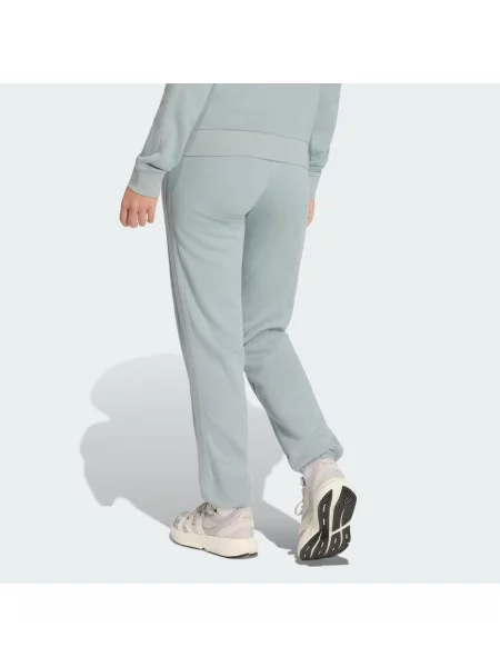 Spodnie frotté z mankietami Essentials z 3 paskami