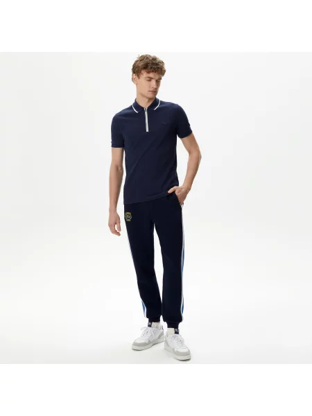 Lacoste Koszulka Polo Slim Fit granatowa
