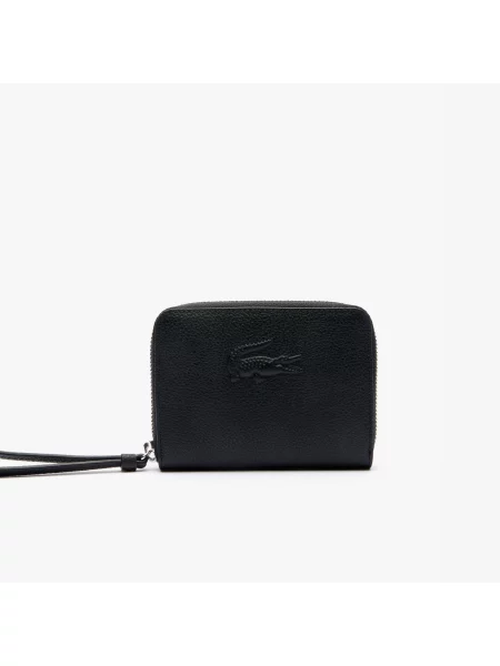 Lacoste Skórzany Portfel City Court czarny