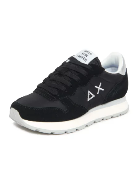 Sneakersy Sun68 skórzane czarne