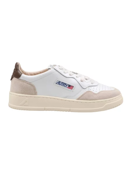 Sneakersy Autry skórzane białe