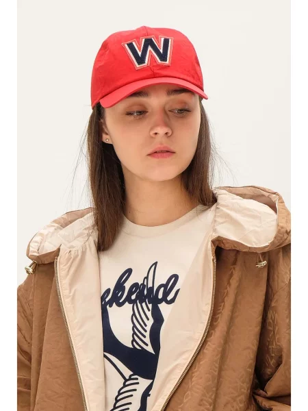 Кепка Max Mara червона