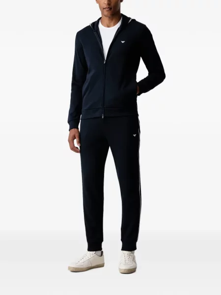 Cămașă Emporio Armani cu autograf alb