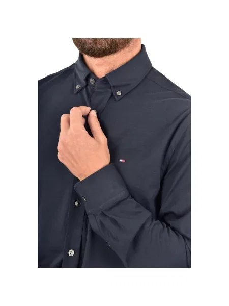 Tommy Hilfiger Košile Performance Regular Fit tmavě modrá