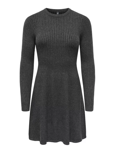 ONLY Rochie tricotat ONLFia amestecat gri