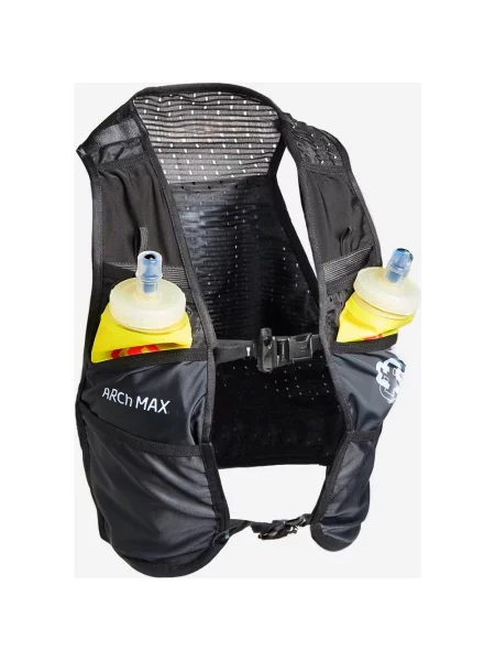Kamizelka hydracyjna ARCh MAX 6L + 2 Soft Flask ml szary S-M czarny