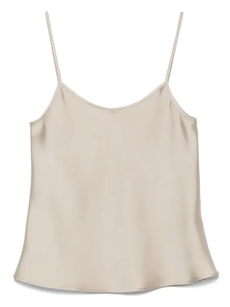 Top Blanca Vita din satin gri
