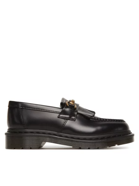 Mokasyny Dr. Martens skórzane czarne