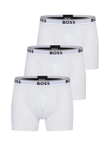 BOSS Orange Boksarice Power rjava / srebrno-siva / črna bela