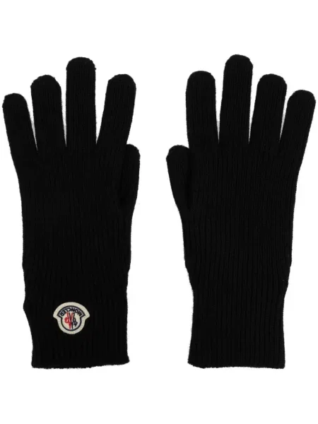 Mănuși Moncler negru