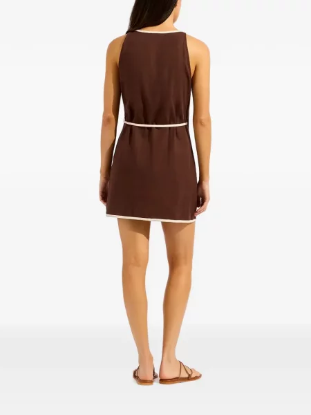 Rochie mini Seafolly plic maro