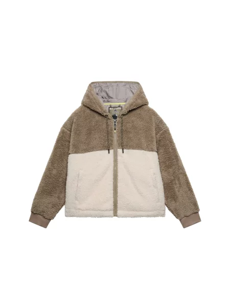 Superdry & Co Prehodna jakna svetlo / oliva bež