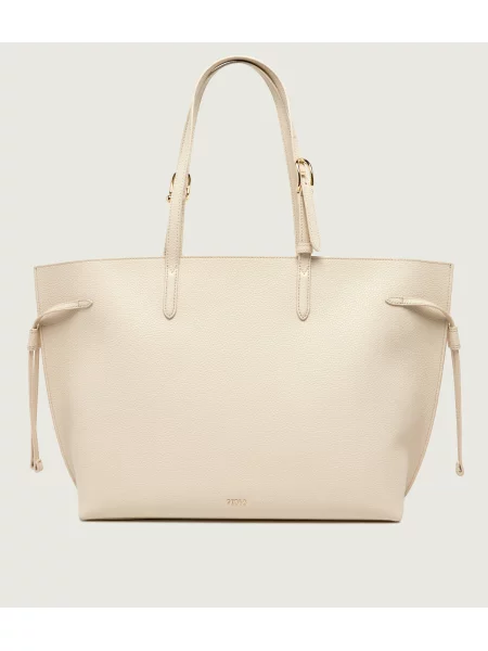 Furla De piele geantă shopper FURLA AVA L bej