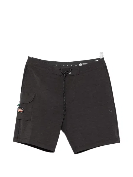 Slip de baie Vissla negru