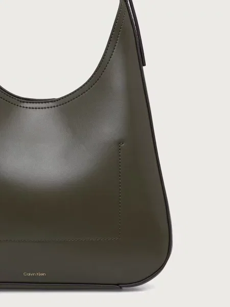 Calvin Klein Táska Ck Medium Shoulder Bag Sötétzöld zöld