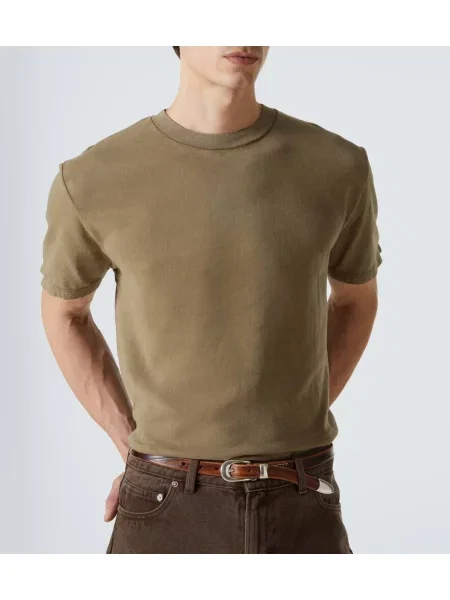 Tricou Our Legacy din jerseu verde