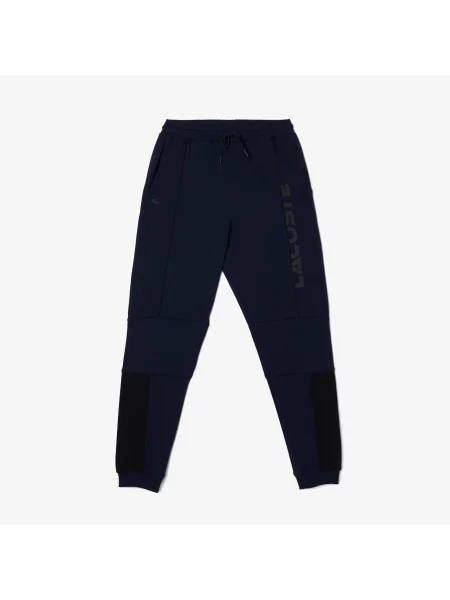Lacoste Spodnie Dresowe Lacoste granatowe