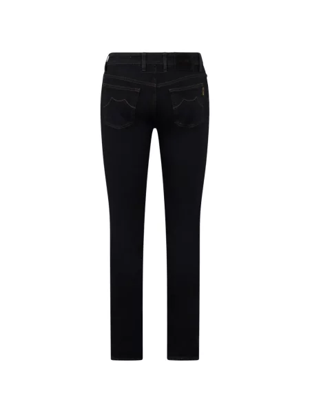 Blugi Moorer cu 5 buzunare negru