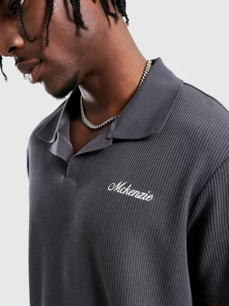 Mckenzie T-Shirt Polo Laguna czarna