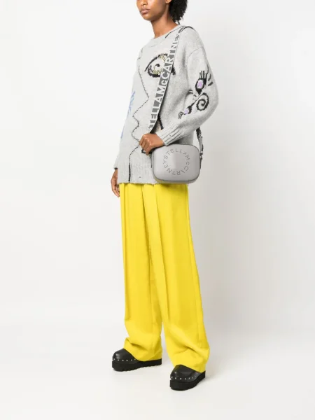 Geanta crossbody Stella Mccartney gri