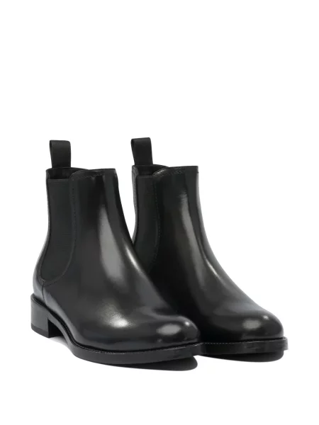 Botine chelsea Maretto din piele negru