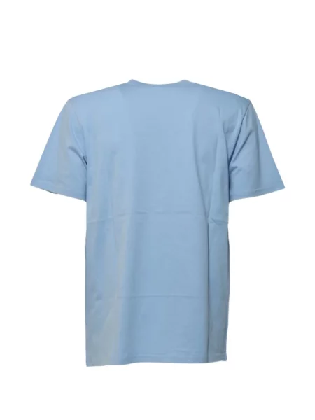 Tričko Carhartt Wip s autogramem modré
