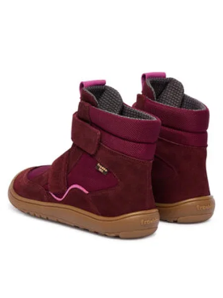 Froddo Čižmy Barefoot Tex Winter Tl DD bordová