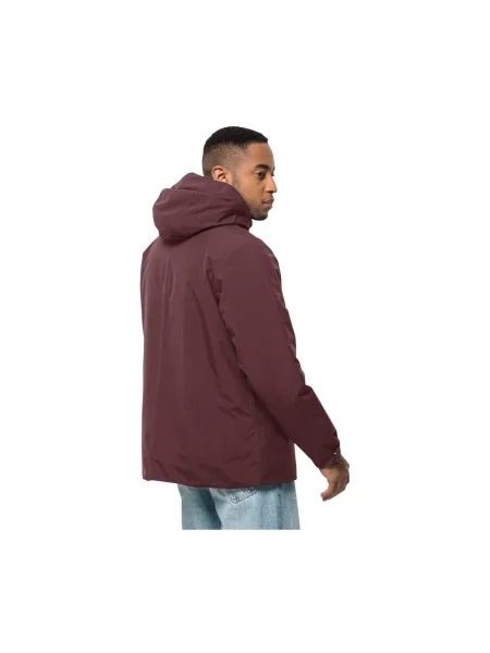 Geacă Jack Wolfskin bordo