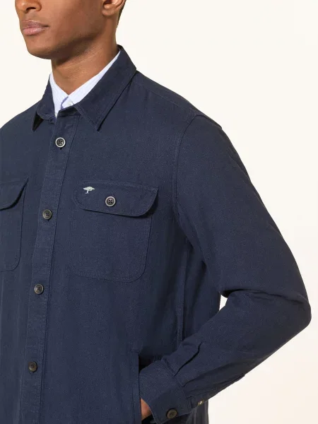 Fynch-Hatton Bluza Z Lnem blau
