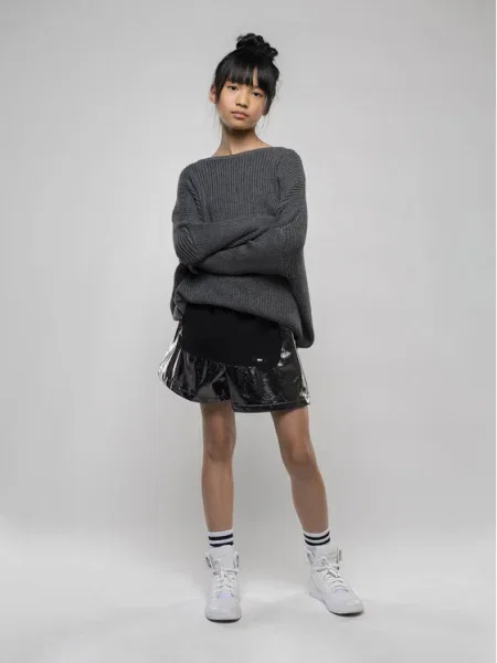 Pantaloni scurți copii Dkny negru