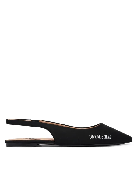 Balerini LOVE MOSCHINO negru