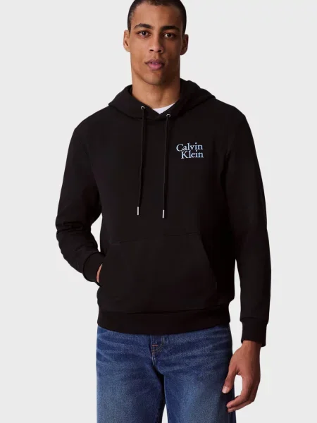 Толстовка Calvin Klein Jeans чорна