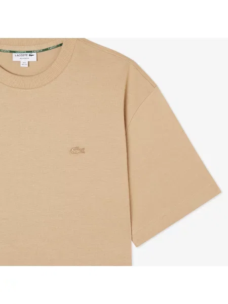 Футболка Lacoste бежевая