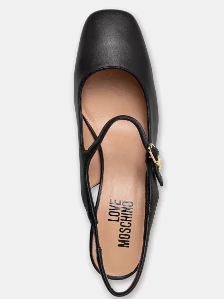 Кожаные туфли Love Moschino