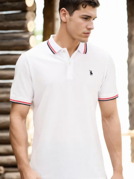 Поло тениска Dewberry бяло