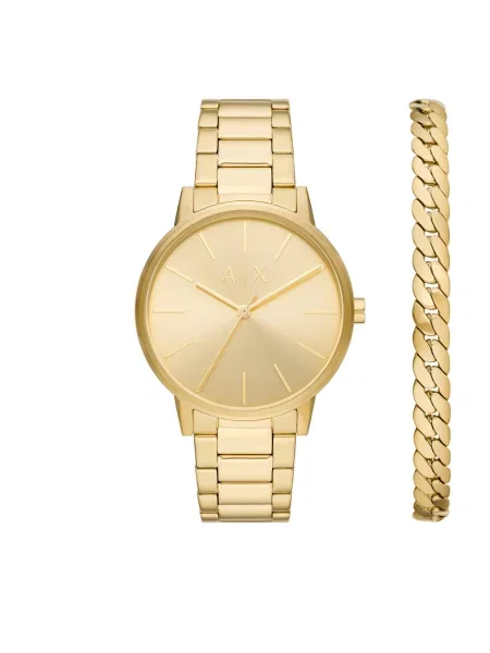 Armani Exchange óra férfi sárga
