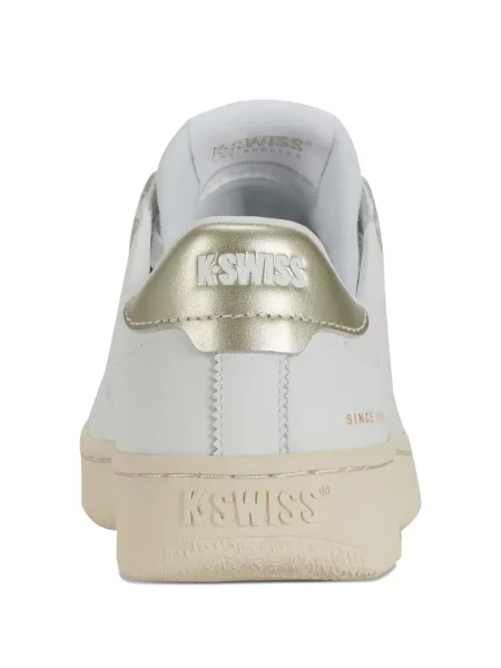 Sneakerși K-swiss din piele alb