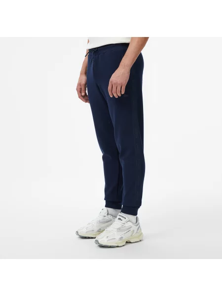 Lacoste Spodnie Dresowe Relaxed Fit granatowe