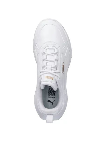 Sneakerși Puma cu imagine alb