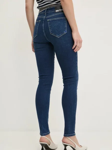 Džíny Karl Lagerfeld Jeans tmavomodrá