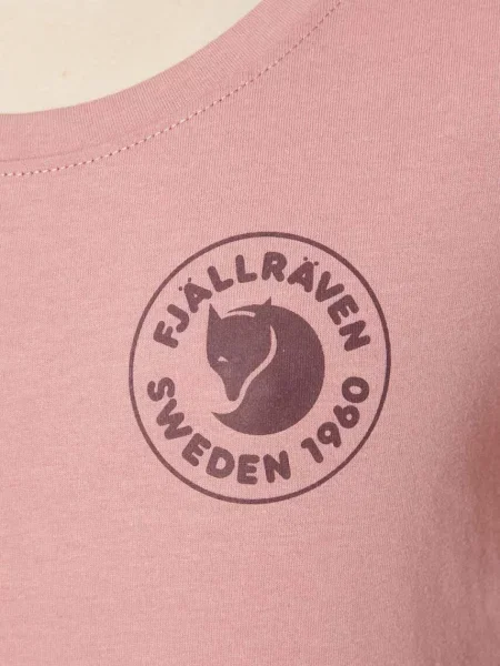 Футболка Fjallraven Logo T-shirt W рожевий
