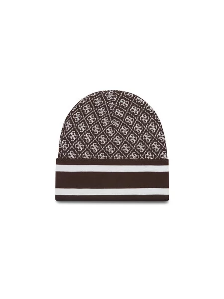 Čepice Guess Hnědá bílý