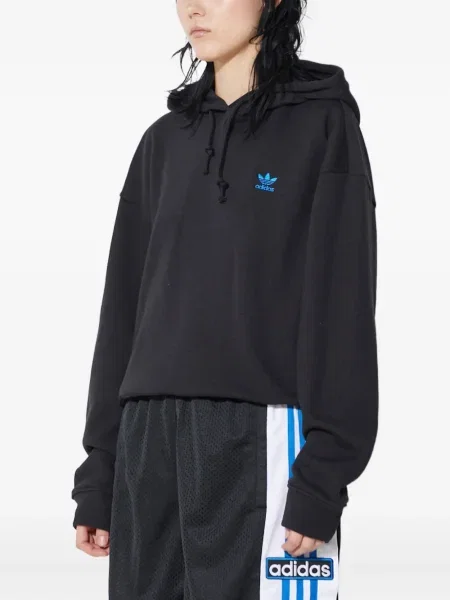 Pantaloni Adidas cu dungi de costum albastru