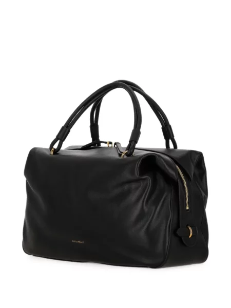 Geantă shopper Coccinelle din piele negru