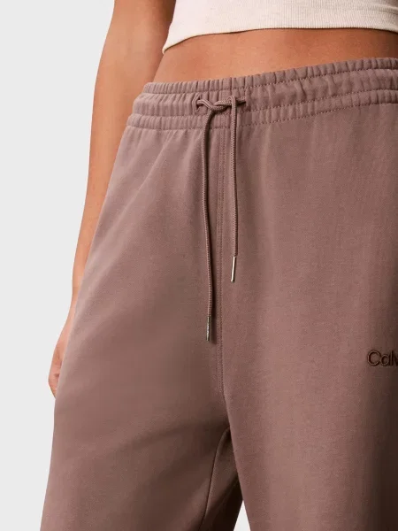 Махровые спортивные штаны Calvin Klein коричневые