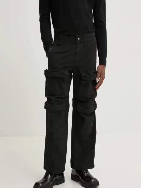 Diesel pantaloni de P-DANZEL cu fitcargo negru