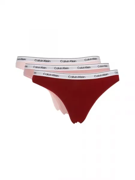 Calvin Klein Underwear Tanga 3 darab piros