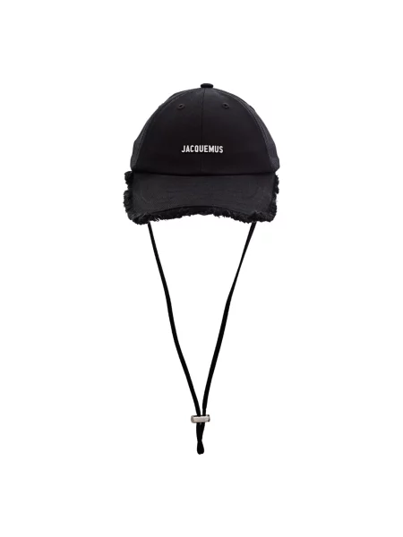 Czapka z daszkiem Jacquemus casual czarna