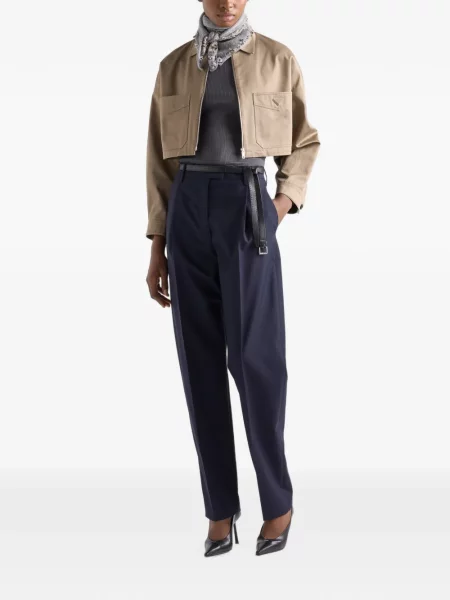 Top Prada tricotate gri